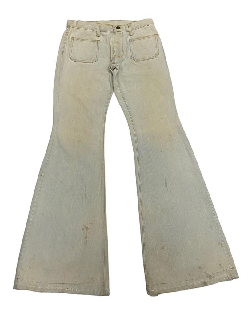 Hysteric Glamour 🔥FLARE JEANS JOHN BULL DISTRESSED FADED BOOTCUT DENIM JEANS Size US 28 / EU 44 - 5 Thumbnail