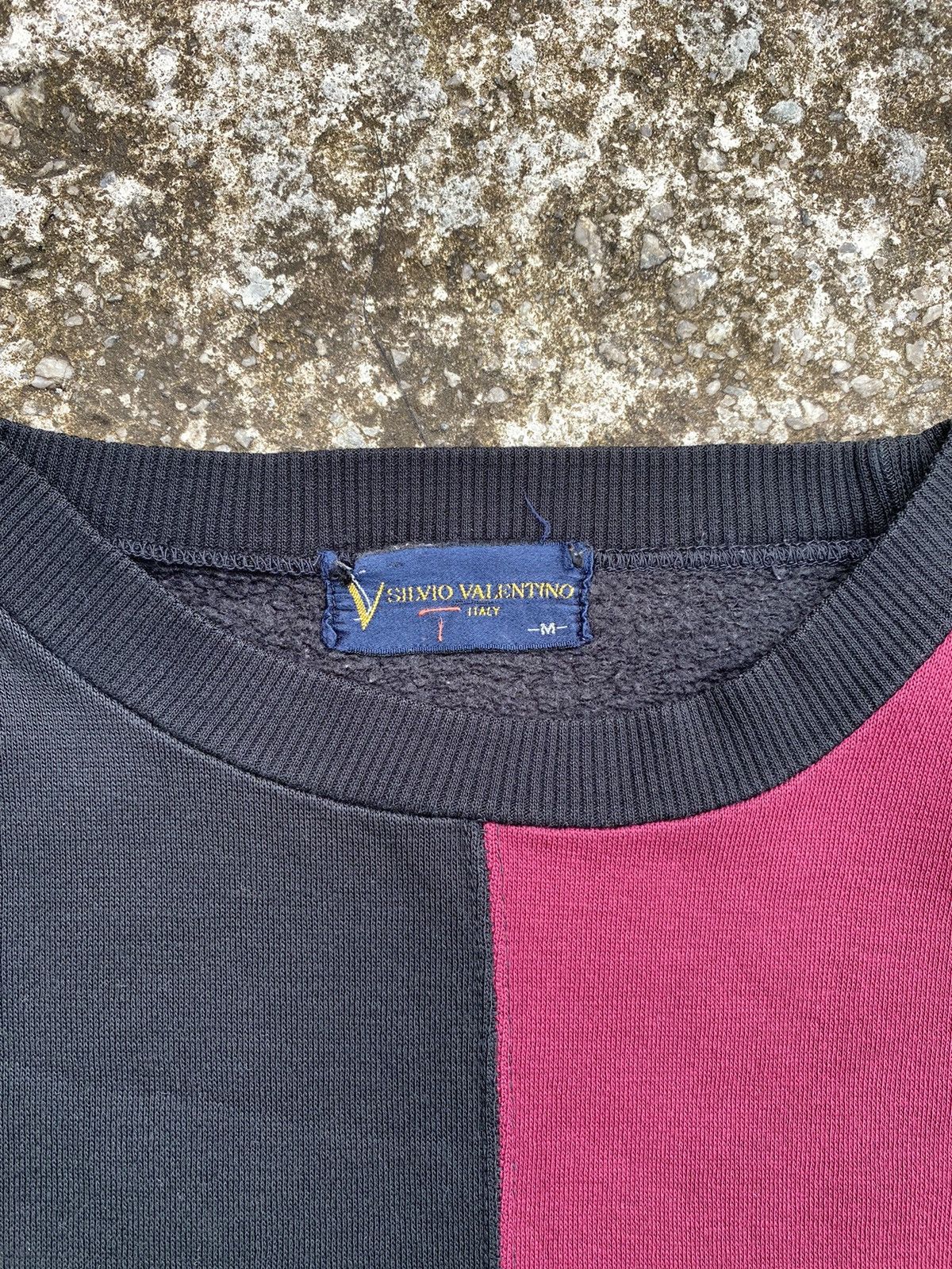 Vintage Vintage Silvio Valentino Embroidered Sweatshirt Size US M / EU 48-50 / 2 - 3 Thumbnail