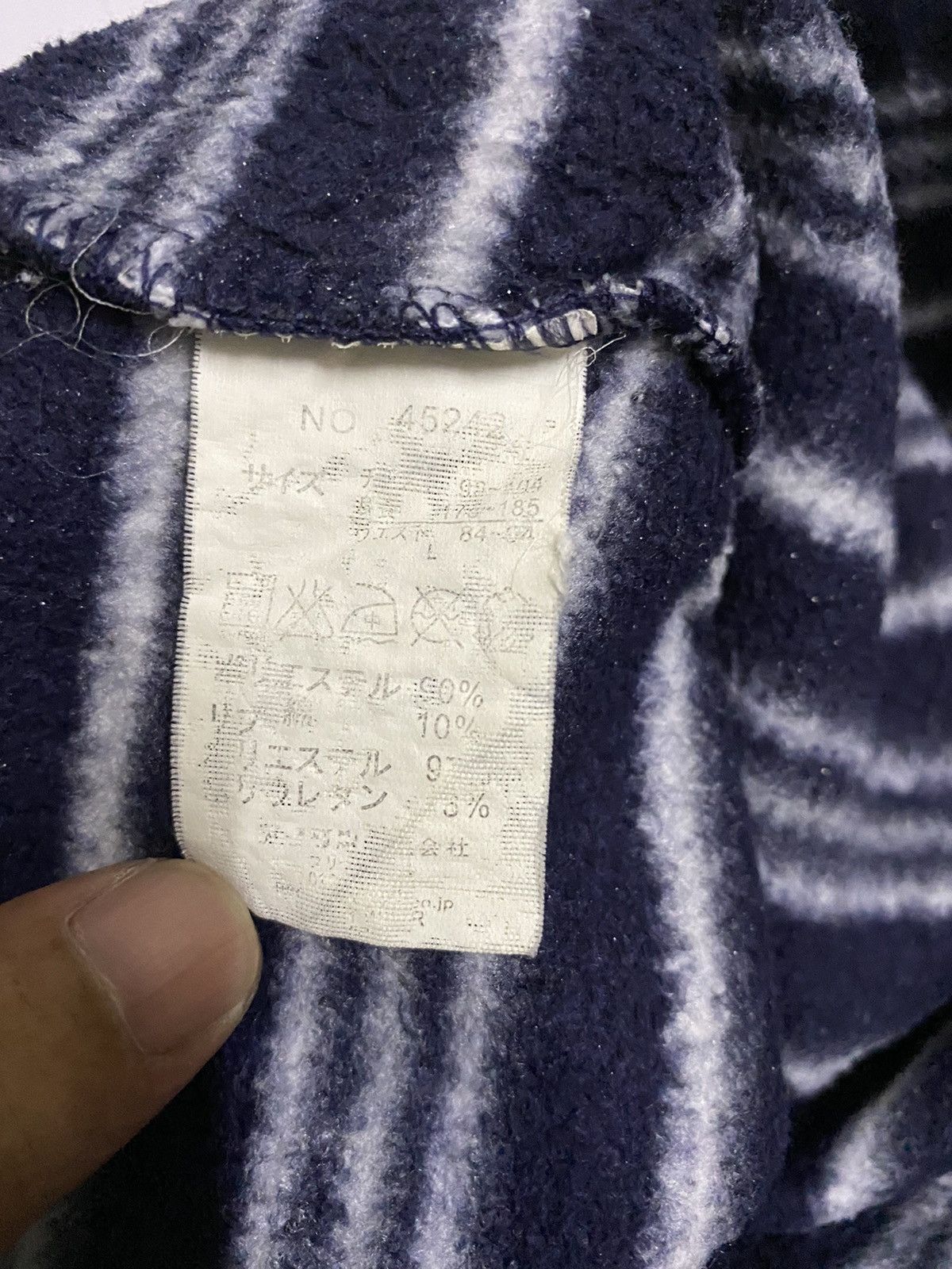 Japanese Brand Yohji Yamamoto Sacsny Ysaccs Fleece Sweater Size US L / EU 52-54 / 3 - 7 Thumbnail