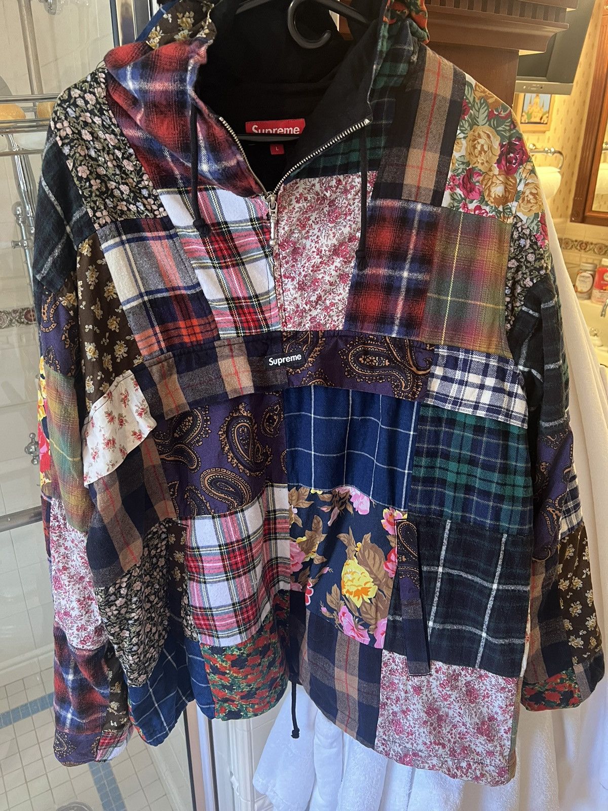 Supreme Supreme Patchwork Anorak 2016 Size US L / EU 52-54 / 3 - 2 Thumbnail