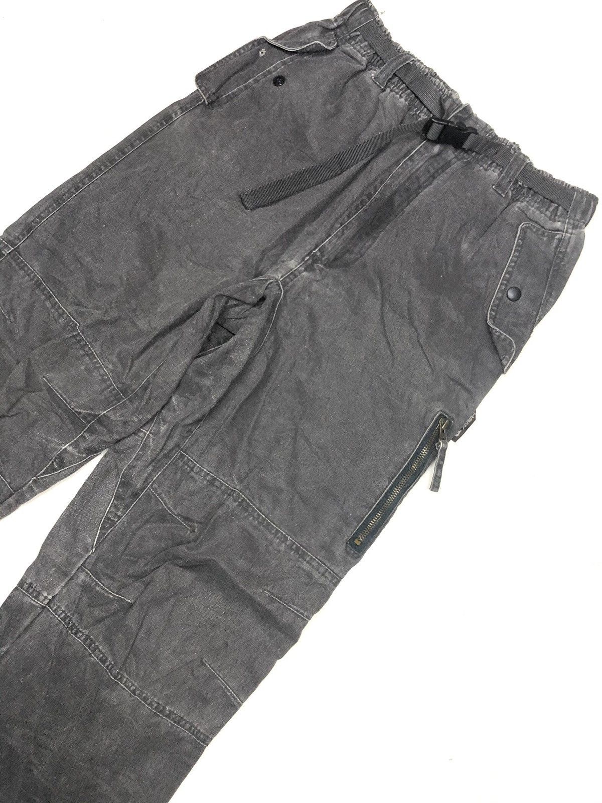 Tony Hawk × Vintage VINTAGE Tony Hawk Cargo Pant/Skate Boarding Multi pocket Size US 33 - 2 Thumbnail