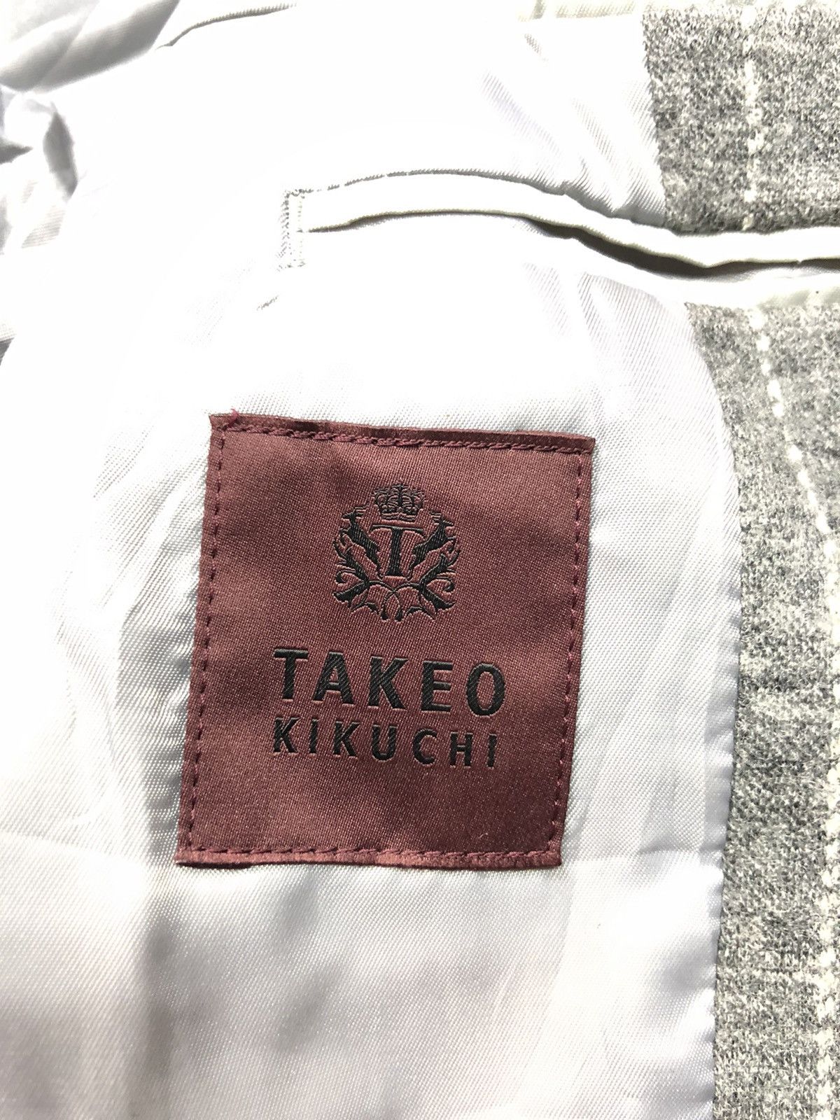 Takeo Kikuchi × Vintage VINTAGE TAKEO KIKUCHI STRIPE BLAZER Size US S / EU 44-46 / 1 - 2 Thumbnail