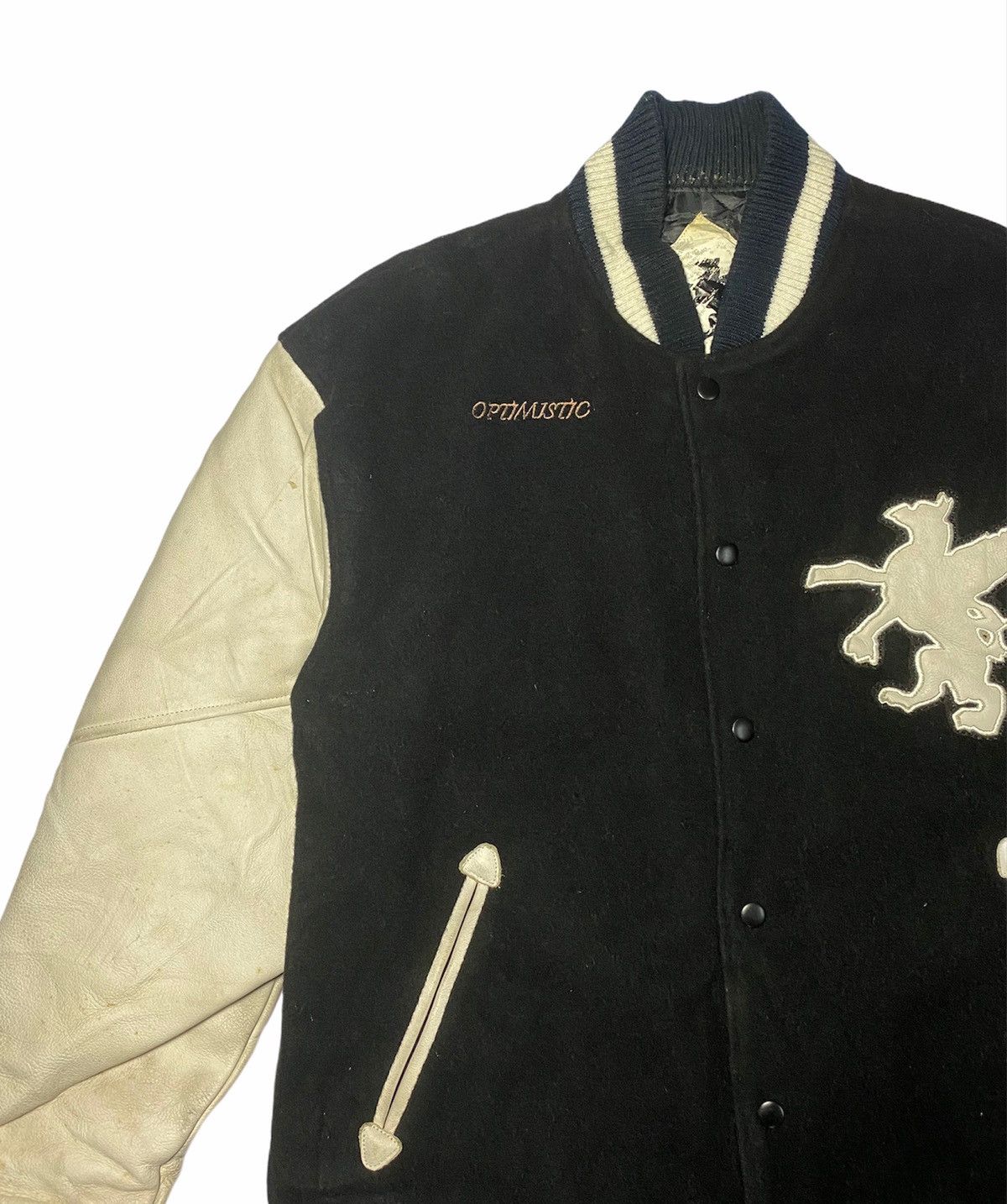 Japanese Brand Vintage 90s varsity jacket Size US L / EU 52-54 / 3 - 4 Thumbnail