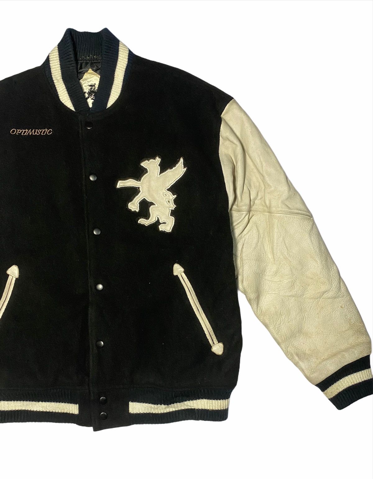Japanese Brand Vintage 90s varsity jacket Size US L / EU 52-54 / 3 - 2 Thumbnail