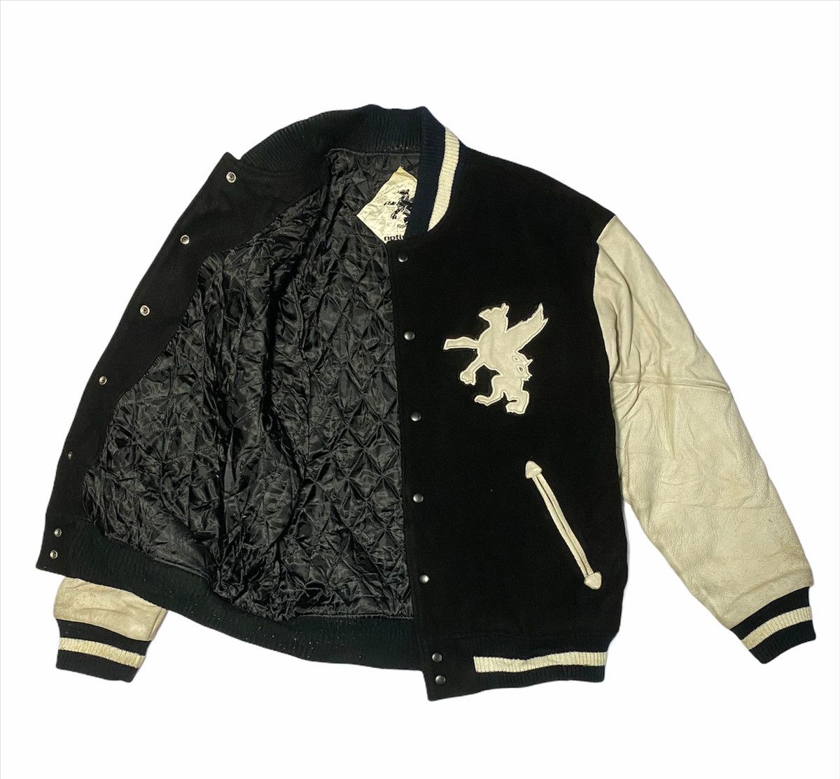 Japanese Brand Vintage 90s varsity jacket Size US L / EU 52-54 / 3 - 5 Thumbnail
