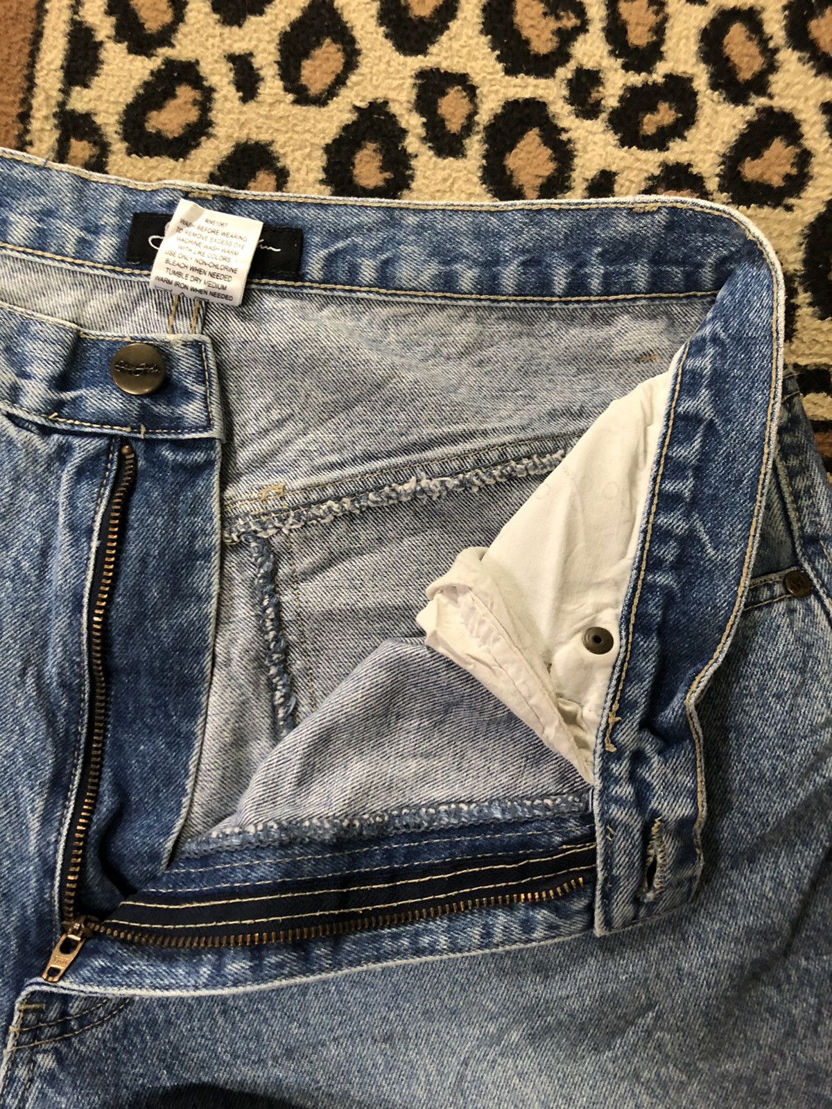 Sean John × Vintage VINTAGE SEAN JOHN WORKWEAR BLUE WASH DENIM Size US 32 / EU 48 - 12 Thumbnail