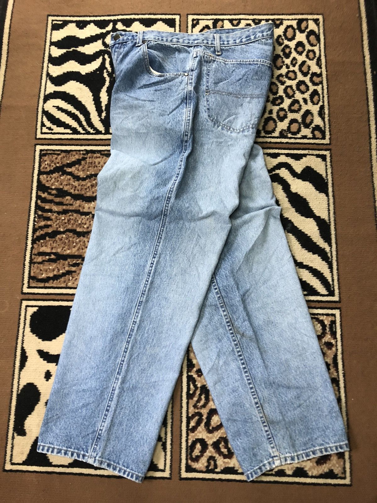 Sean John × Vintage VINTAGE SEAN JOHN WORKWEAR BLUE WASH DENIM Size US 32 / EU 48 - 2 Thumbnail