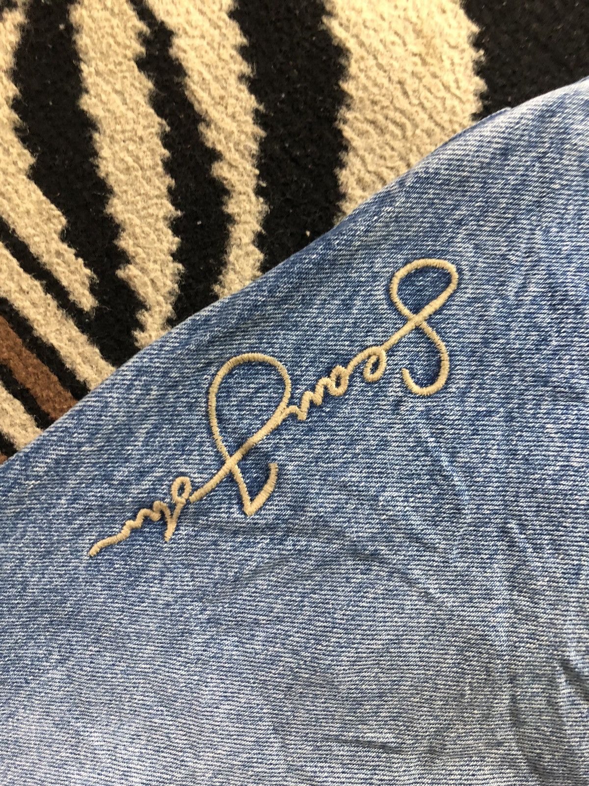 Sean John × Vintage VINTAGE SEAN JOHN WORKWEAR BLUE WASH DENIM Size US 32 / EU 48 - 9 Thumbnail