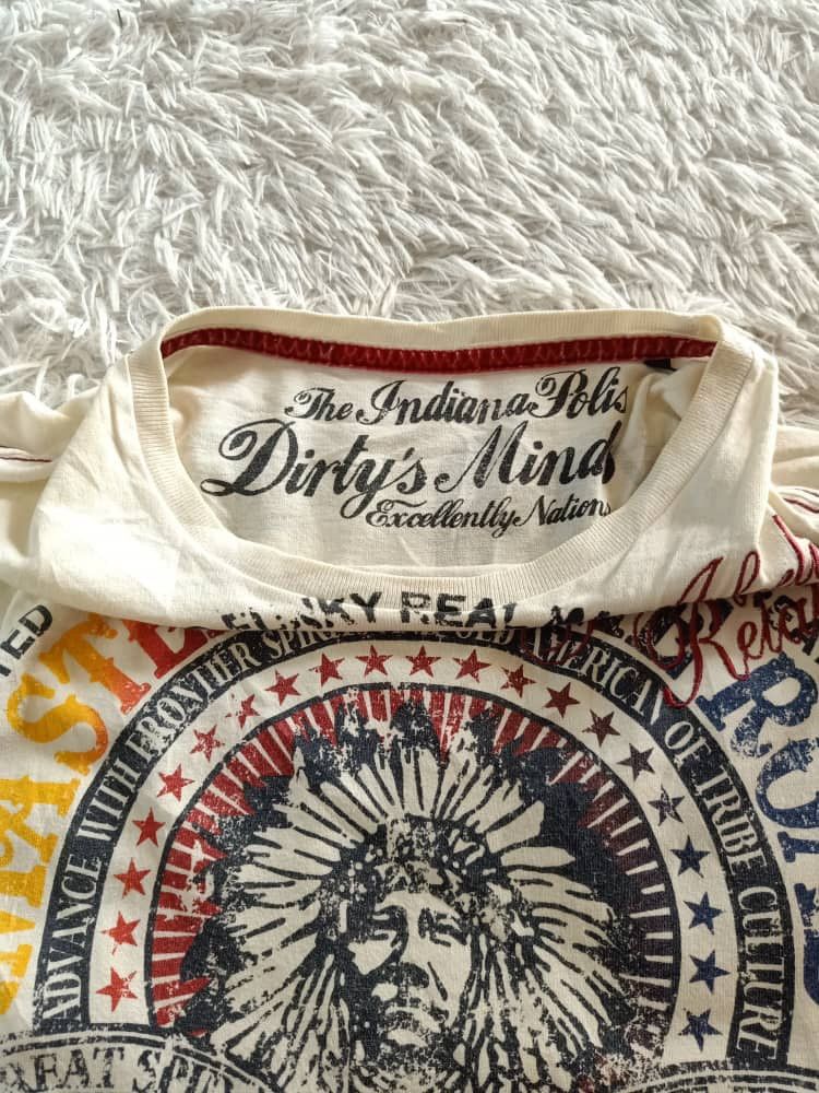 Indian Motorcycle × Vintage VINTAGE THE INDIAN POLIS MASTERS OF THE ROAD LONG SLEEVE Size US M / EU 48-50 / 2 - 4 Thumbnail