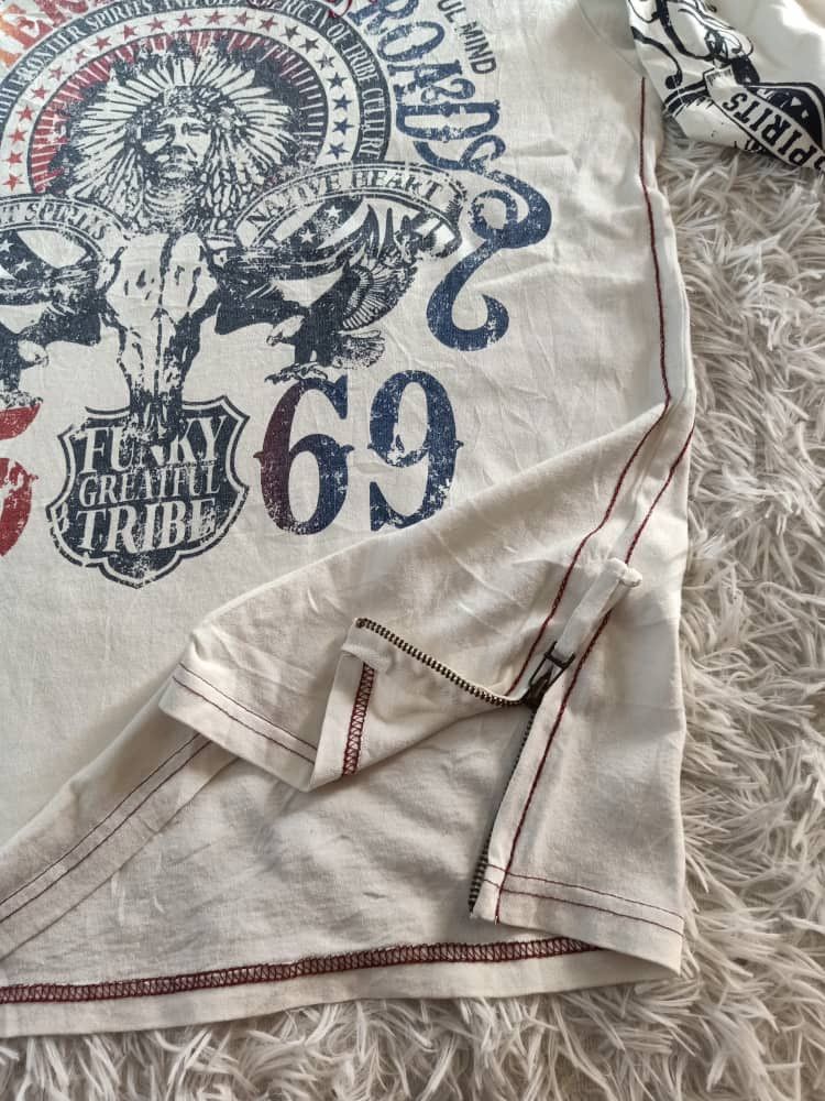 Indian Motorcycle × Vintage VINTAGE THE INDIAN POLIS MASTERS OF THE ROAD LONG SLEEVE Size US M / EU 48-50 / 2 - 8 Thumbnail