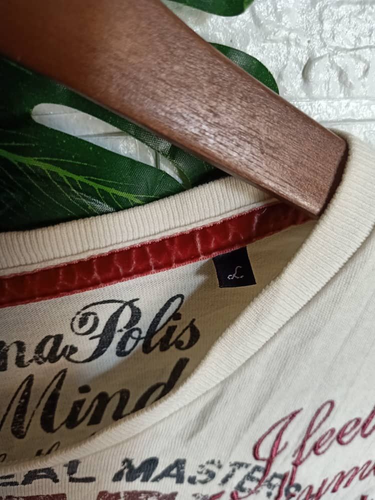 Indian Motorcycle × Vintage VINTAGE THE INDIAN POLIS MASTERS OF THE ROAD LONG SLEEVE Size US M / EU 48-50 / 2 - 3 Thumbnail