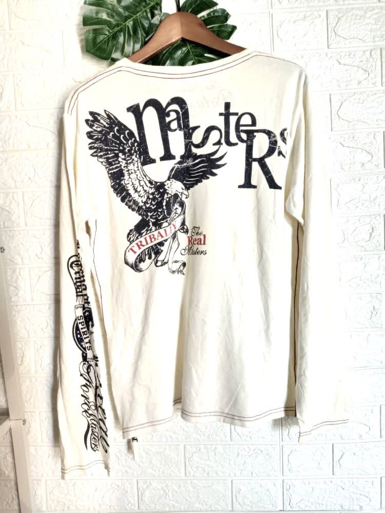 Indian Motorcycle × Vintage VINTAGE THE INDIAN POLIS MASTERS OF THE ROAD LONG SLEEVE Size US M / EU 48-50 / 2 - 2 Thumbnail