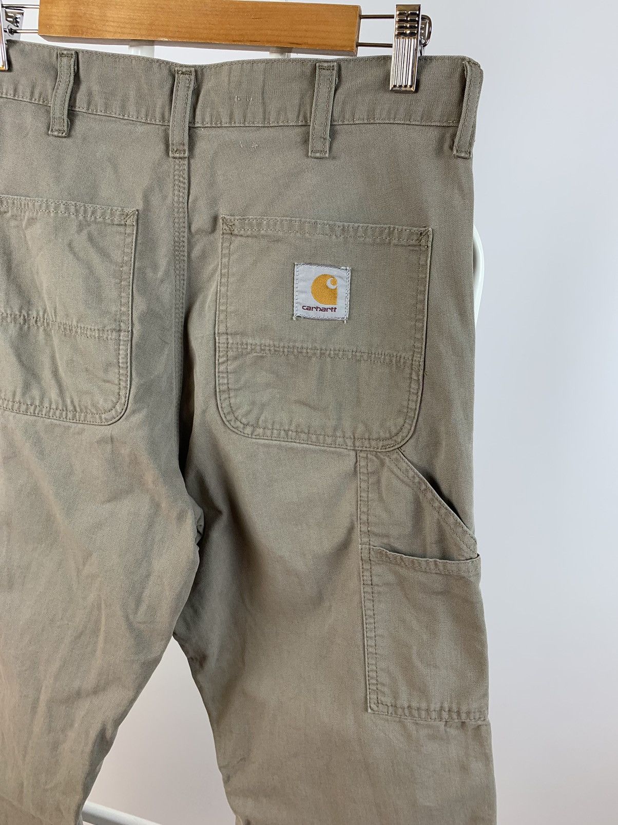Carhartt 90s Vintage Carhartt Single Knee Beige Cargo Work Pants Size US 30 / EU 46 - 7 Thumbnail
