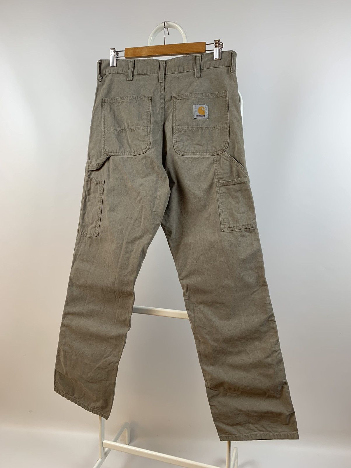 Carhartt 90s Vintage Carhartt Single Knee Beige Cargo Work Pants Size US 30 / EU 46 - 3 Thumbnail