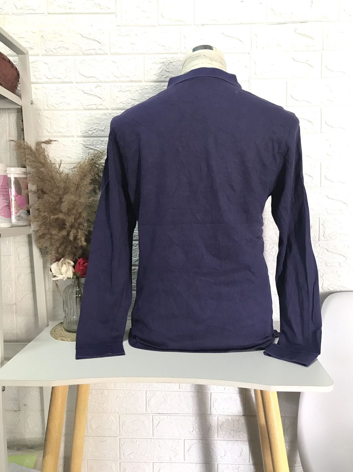 Burberry × Vintage VINTAGE BURBERRY SINGLE POCKET POLO LONG SLEEVE Size US M / EU 48-50 / 2 - 3 Thumbnail