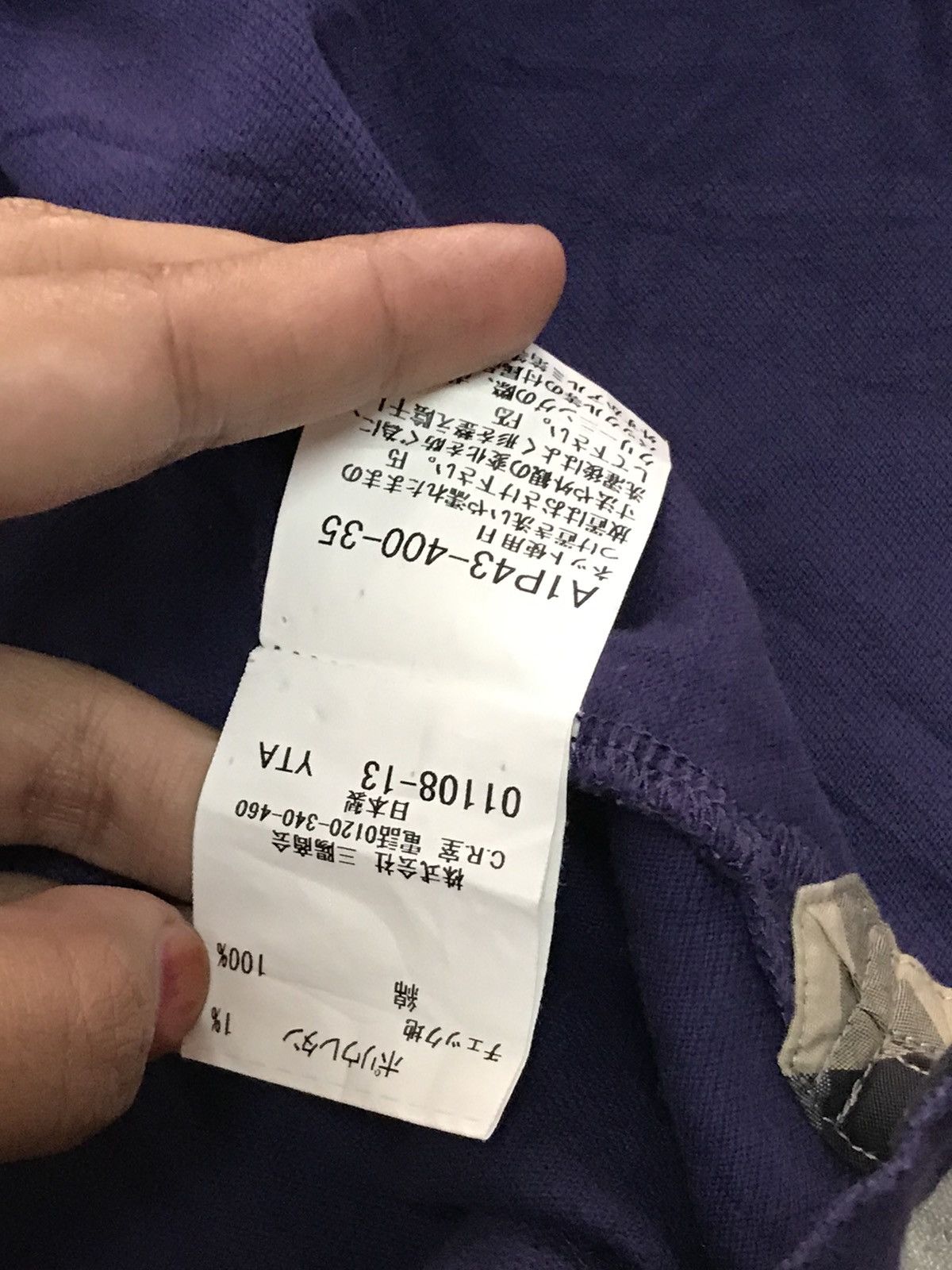 Burberry × Vintage VINTAGE BURBERRY SINGLE POCKET POLO LONG SLEEVE Size US M / EU 48-50 / 2 - 6 Thumbnail