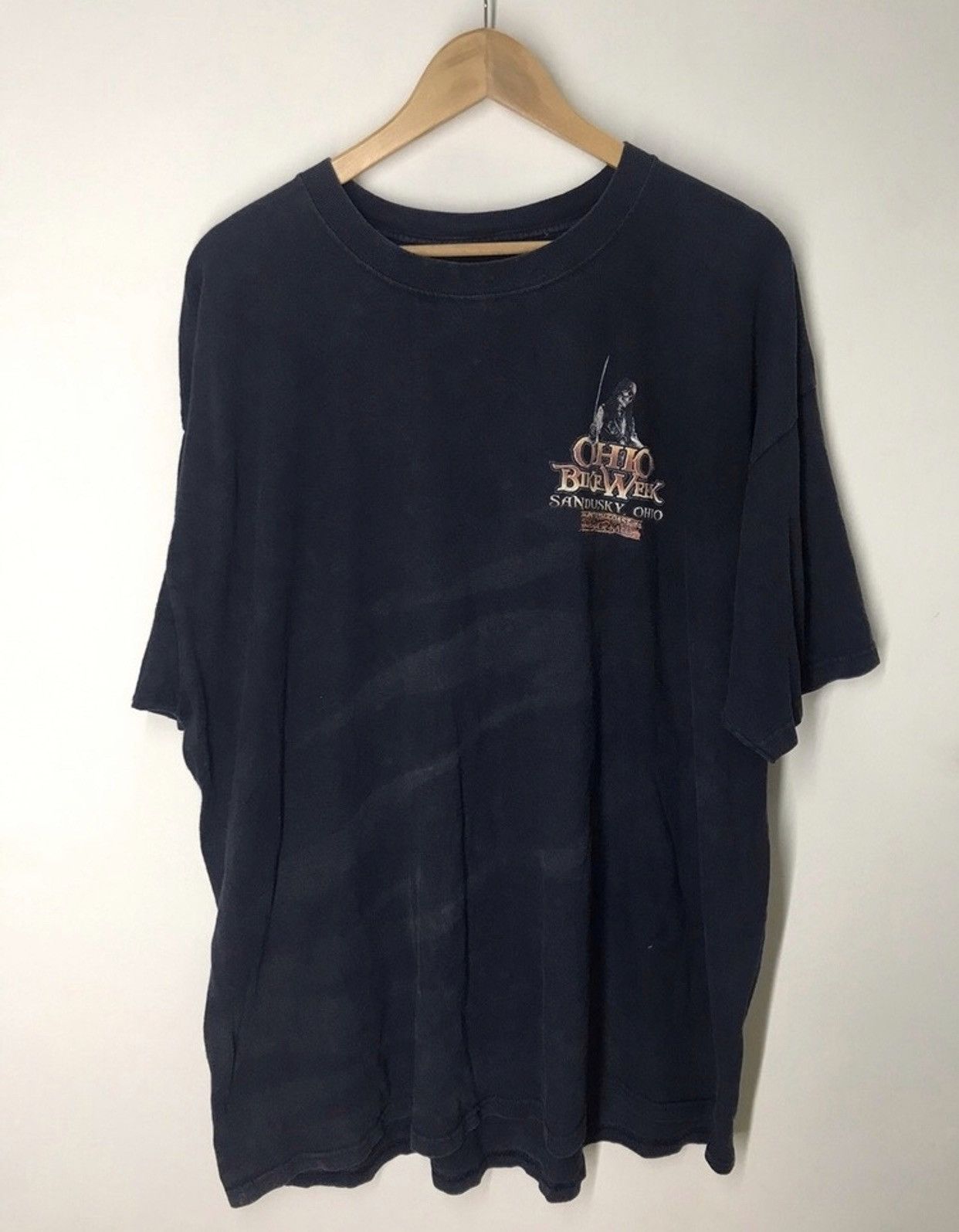 Harley Davidson Vintage North Coast Thunder Rally Ohio Bike Week Tshirt Size US XXL / EU 58 / 5 - 3 Thumbnail