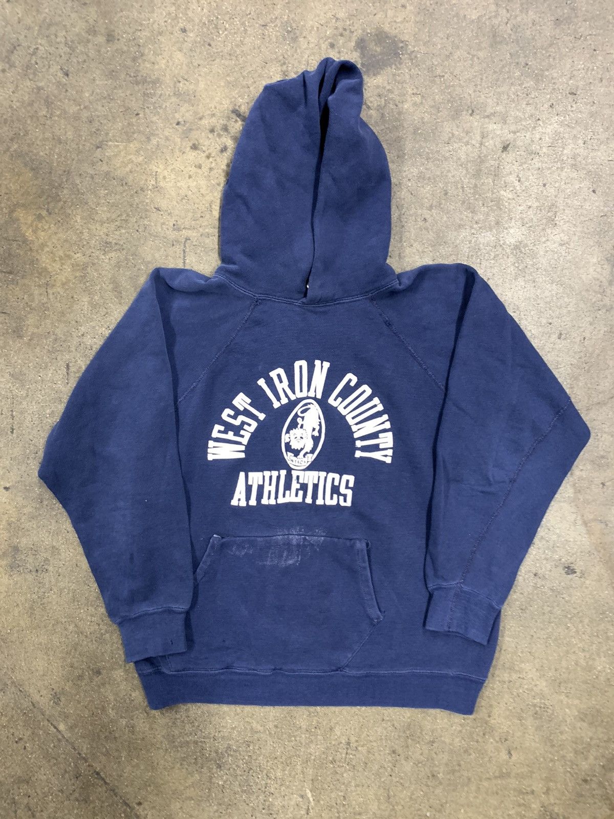 Vintage Vintage West Iron County Athletics Hoodie Size US S / EU 44-46 / 1 - 1 Thumbnail