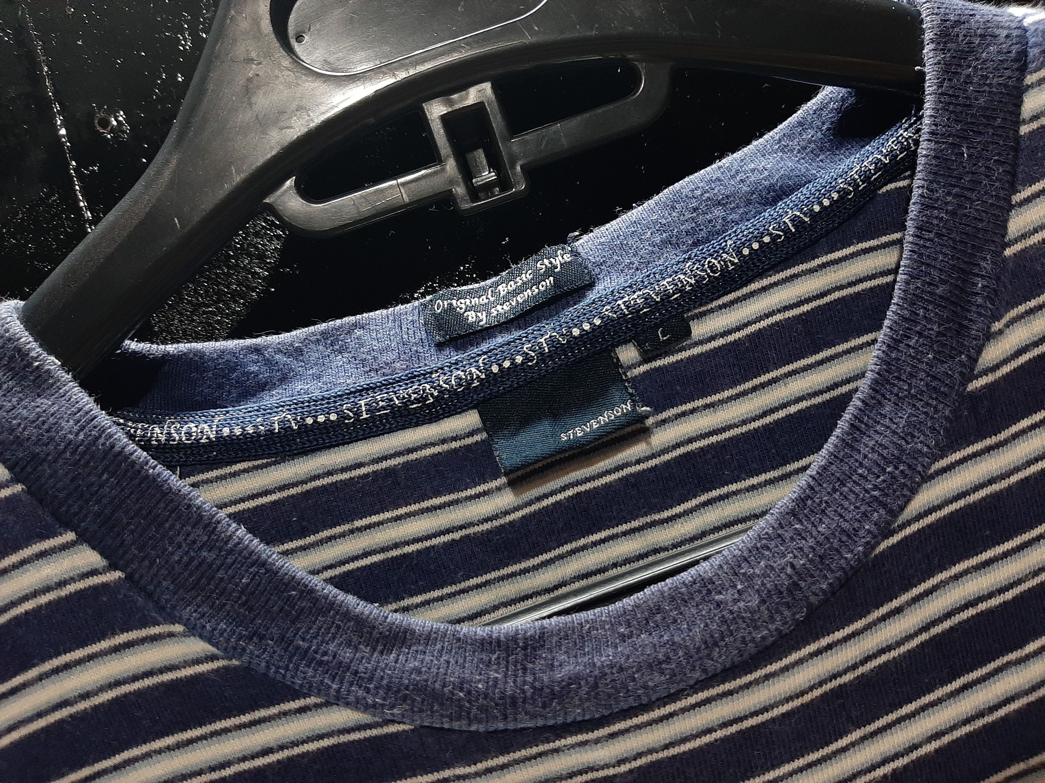 Stevenson Overall Co. × Vintage VINTAGE STEVENSON STRIPE TEE Size US M / EU 48-50 / 2 - 5 Thumbnail