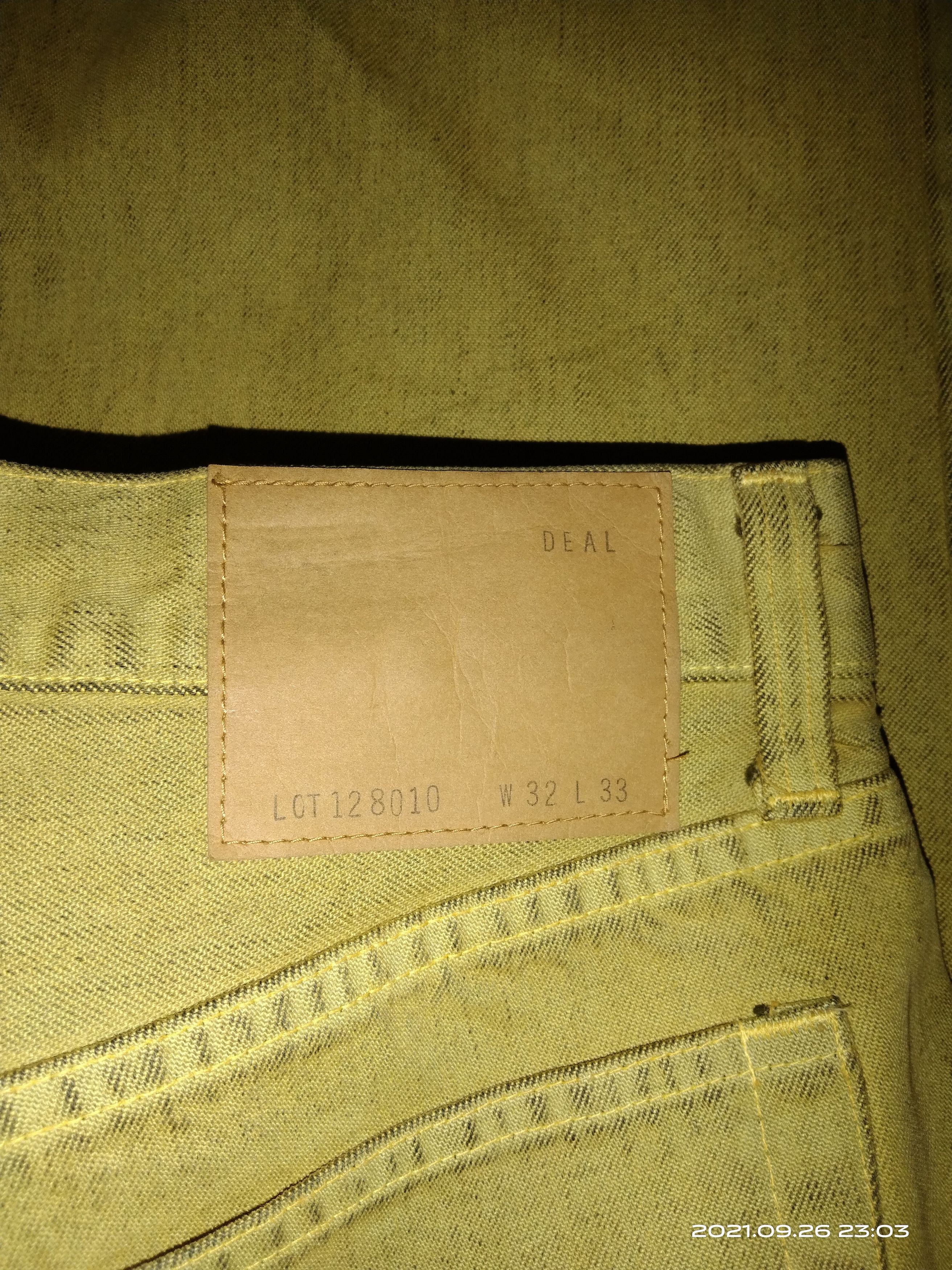 Japanese Brand SiCK🔥 MADE IN JAPAN LOT 12 8010 DENIM PANTS Size US 33 - 9 Thumbnail