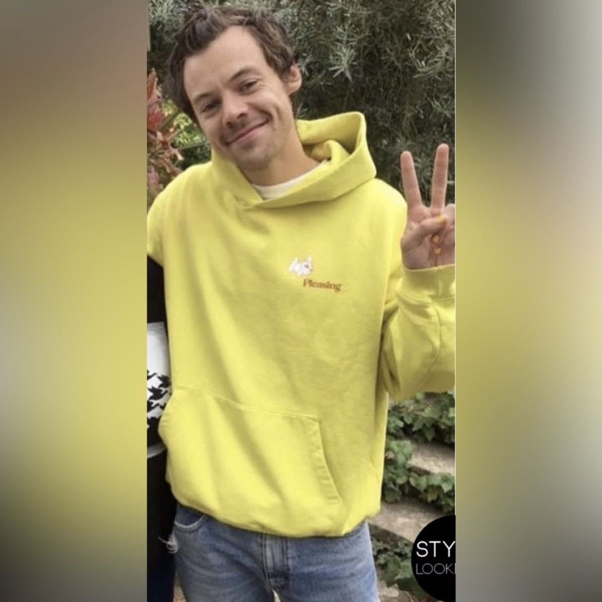 Yellow pleasing hoodie*READ* buy