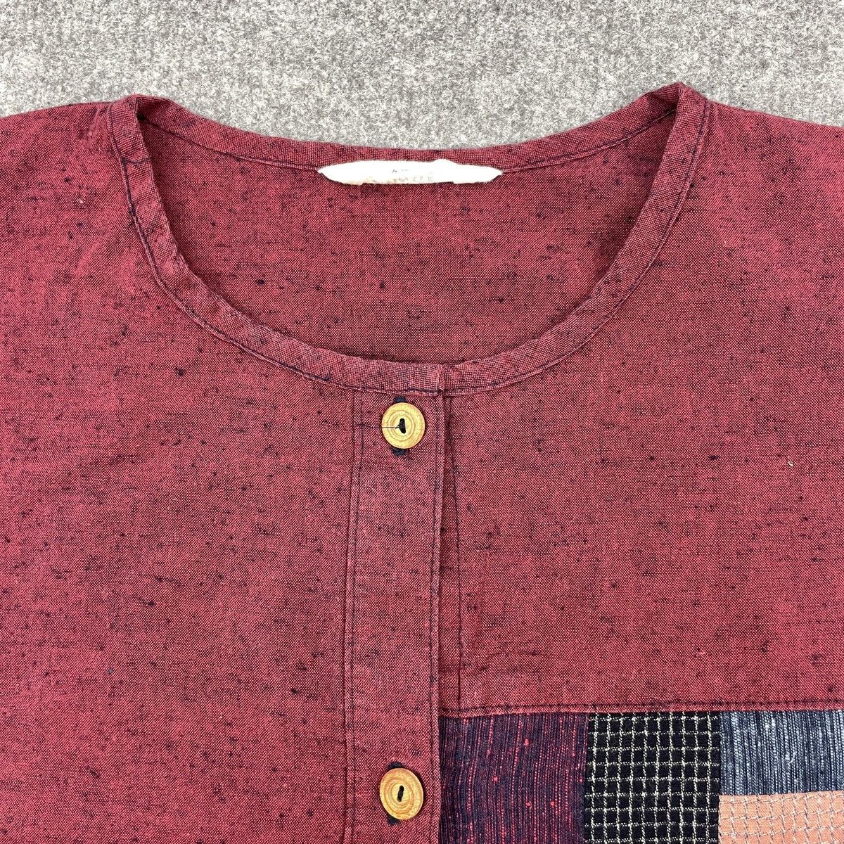 Japanese Brand × Vintage Vintage Japanese Brand Minge Patchworks Button Ups Size L / US 10 / IT 46 - 4 Thumbnail
