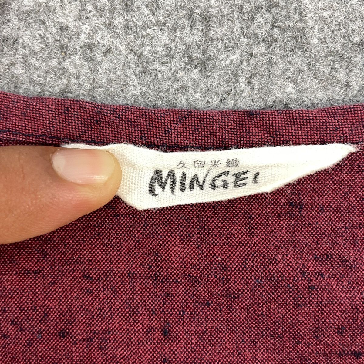 Japanese Brand × Vintage Vintage Japanese Brand Minge Patchworks Button Ups Size L / US 10 / IT 46 - 6 Thumbnail