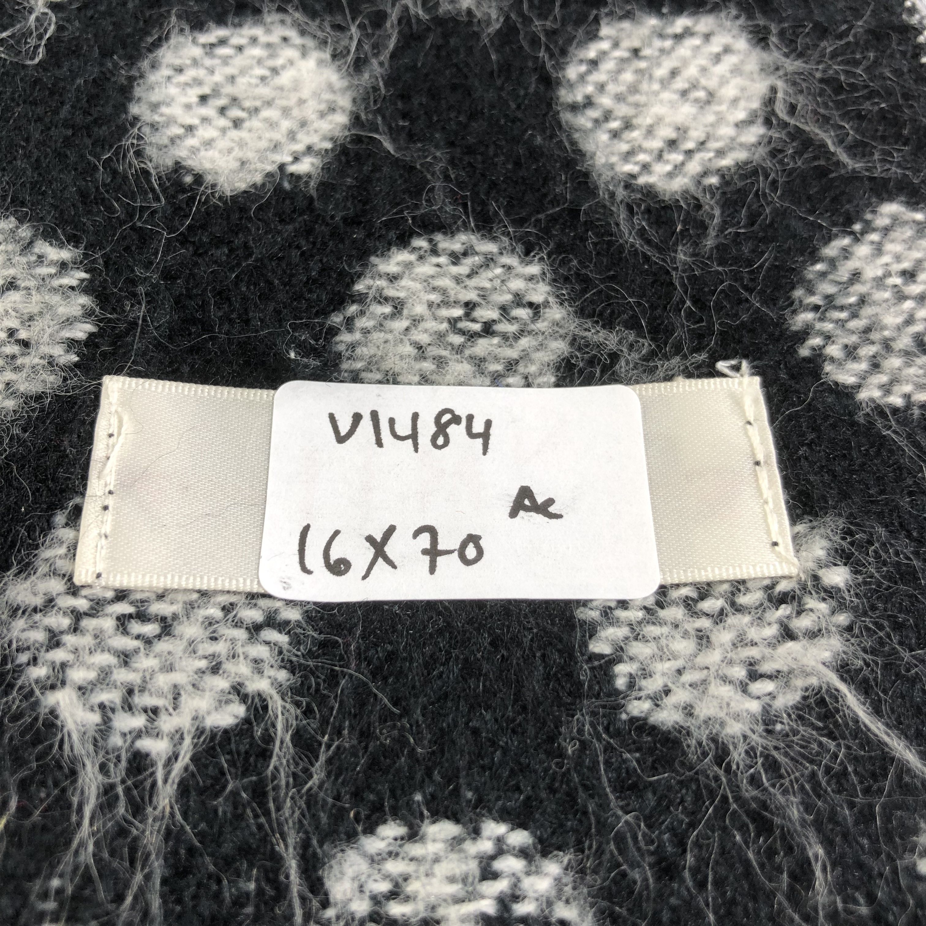 Michel Klein Michel Klein Polka Dots Scarf Muffler V1484 Size ONE SIZE - 5 Thumbnail
