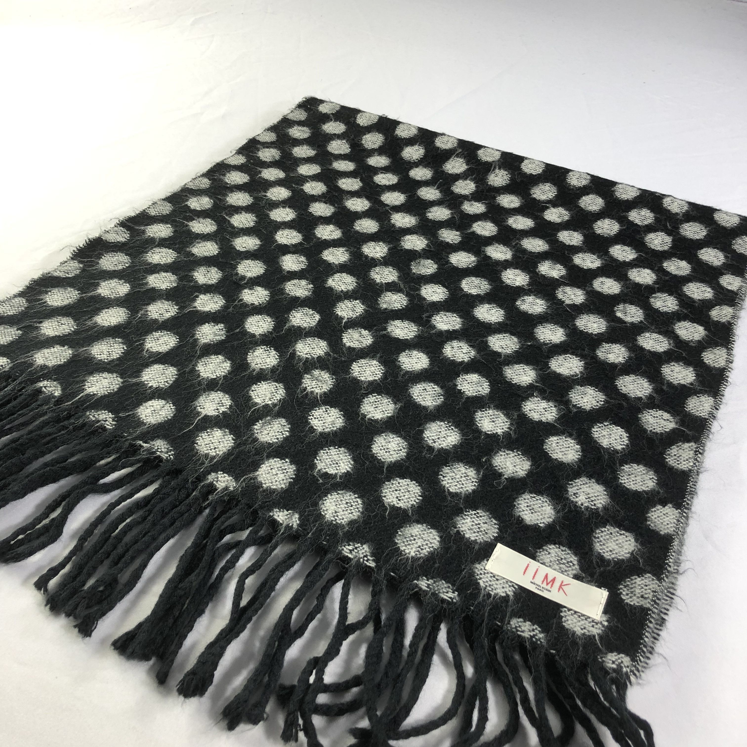Michel Klein Michel Klein Polka Dots Scarf Muffler V1484 Size ONE SIZE - 3 Thumbnail