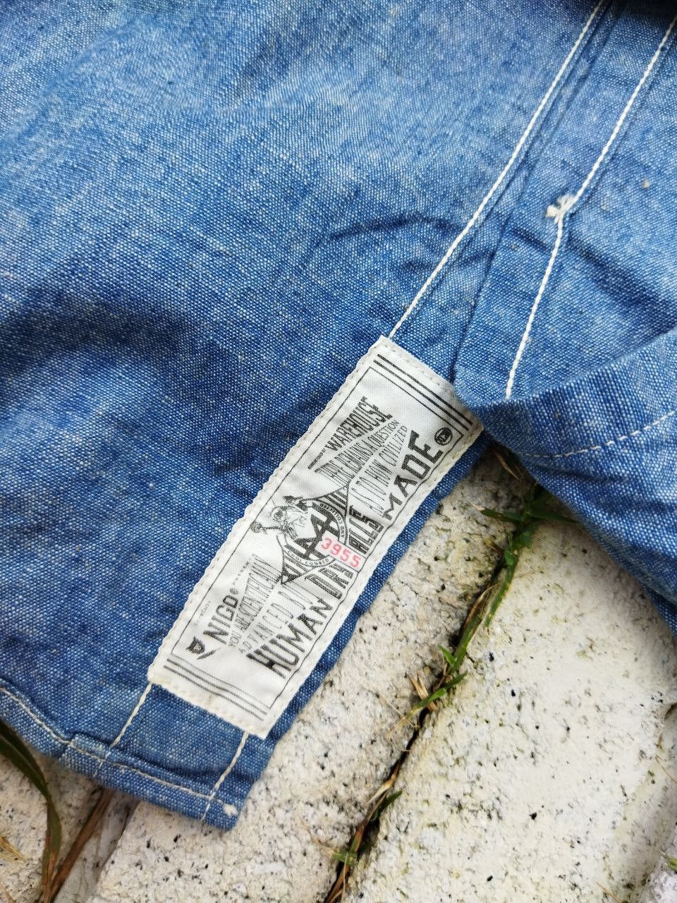 Human Made Japanese Human Made Blue Military Chambray Shirt Size US L / EU 52-54 / 3 - 2 Thumbnail