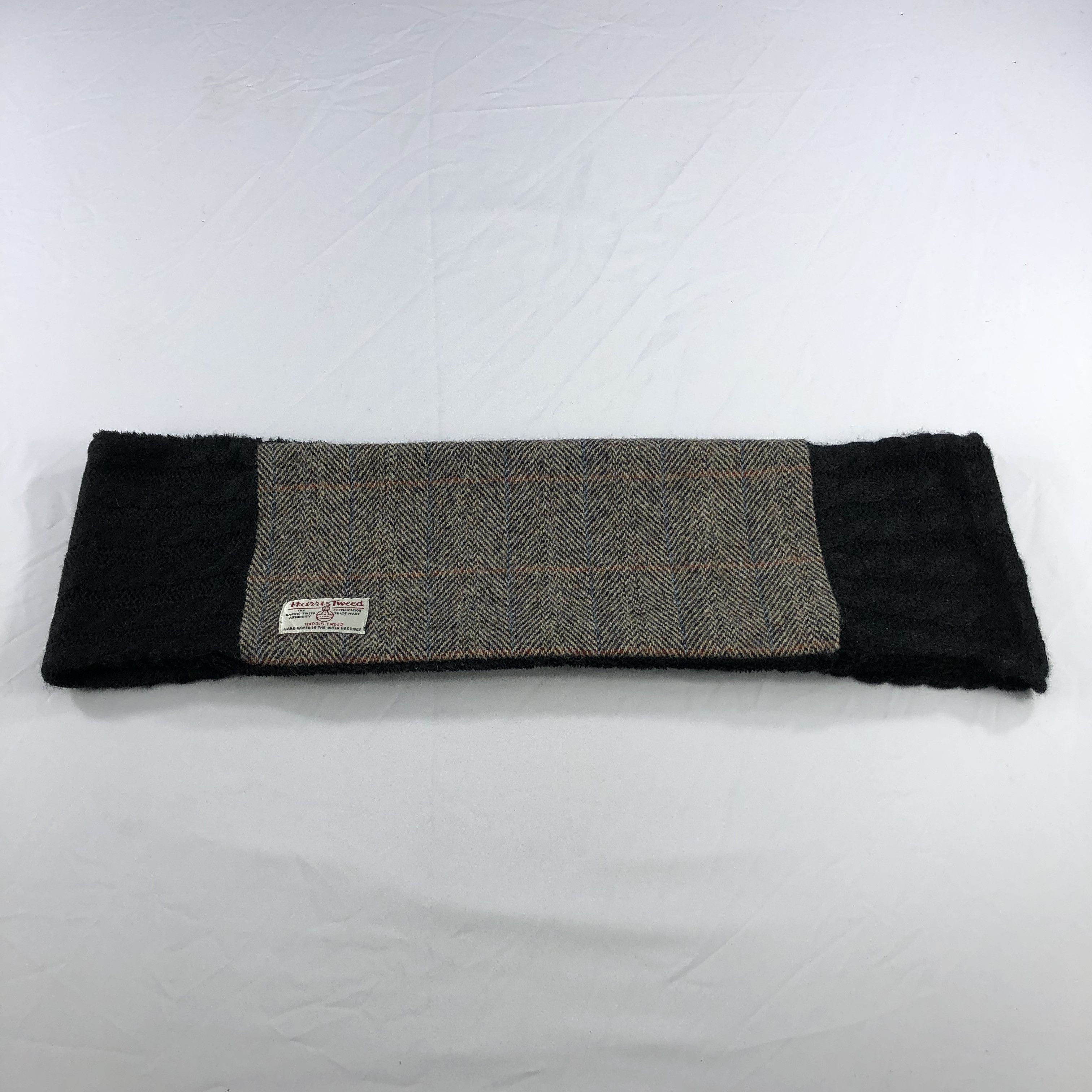 Harris Tweed Harris Tweed Wool Snood Scarf Muffler V1056 Size ONE SIZE - 2 Thumbnail