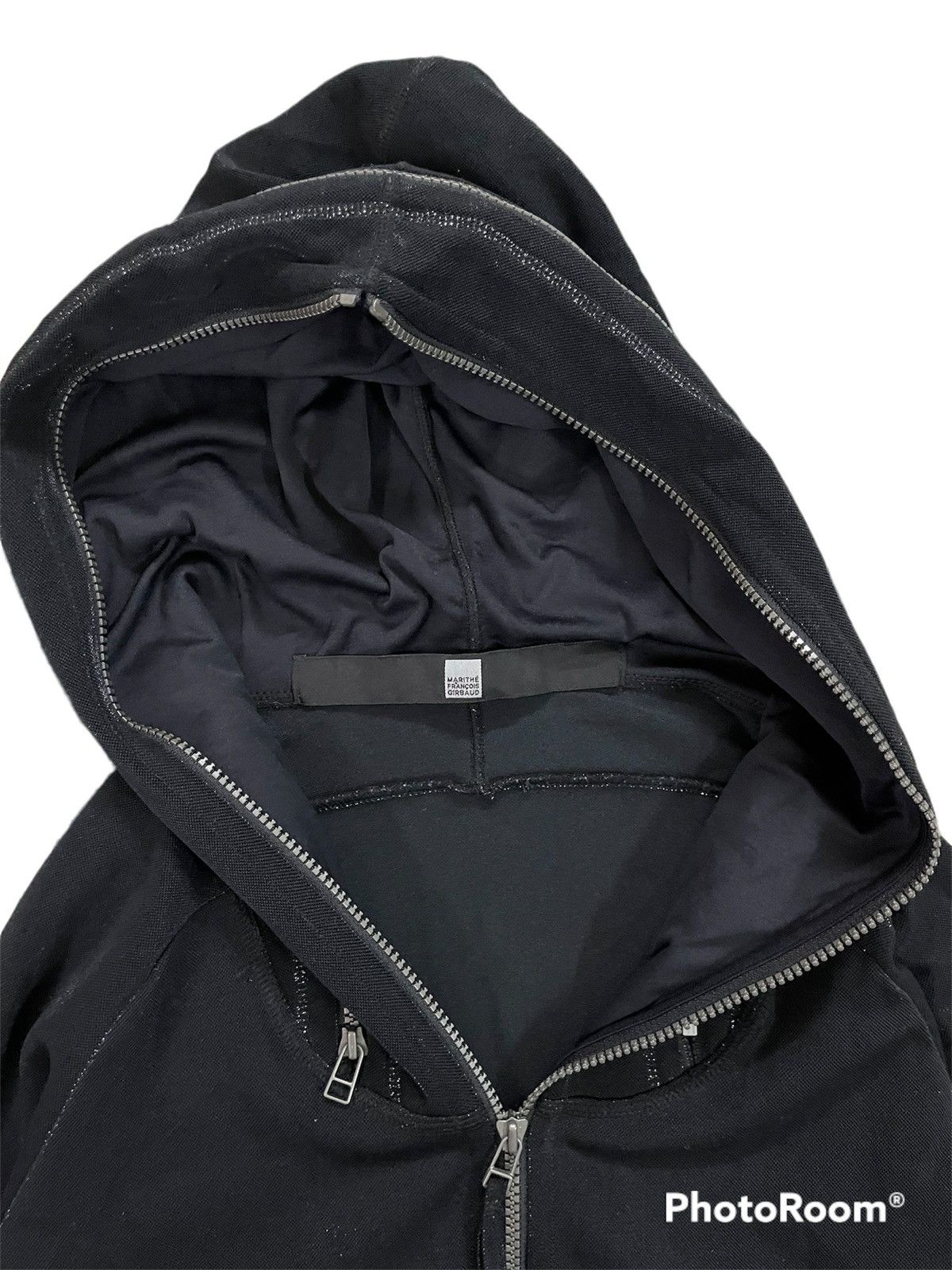 Designer Marithe Francois Girbaud Full Zip Double Layered Hooded Size US S / EU 44-46 / 1 - 6 Thumbnail