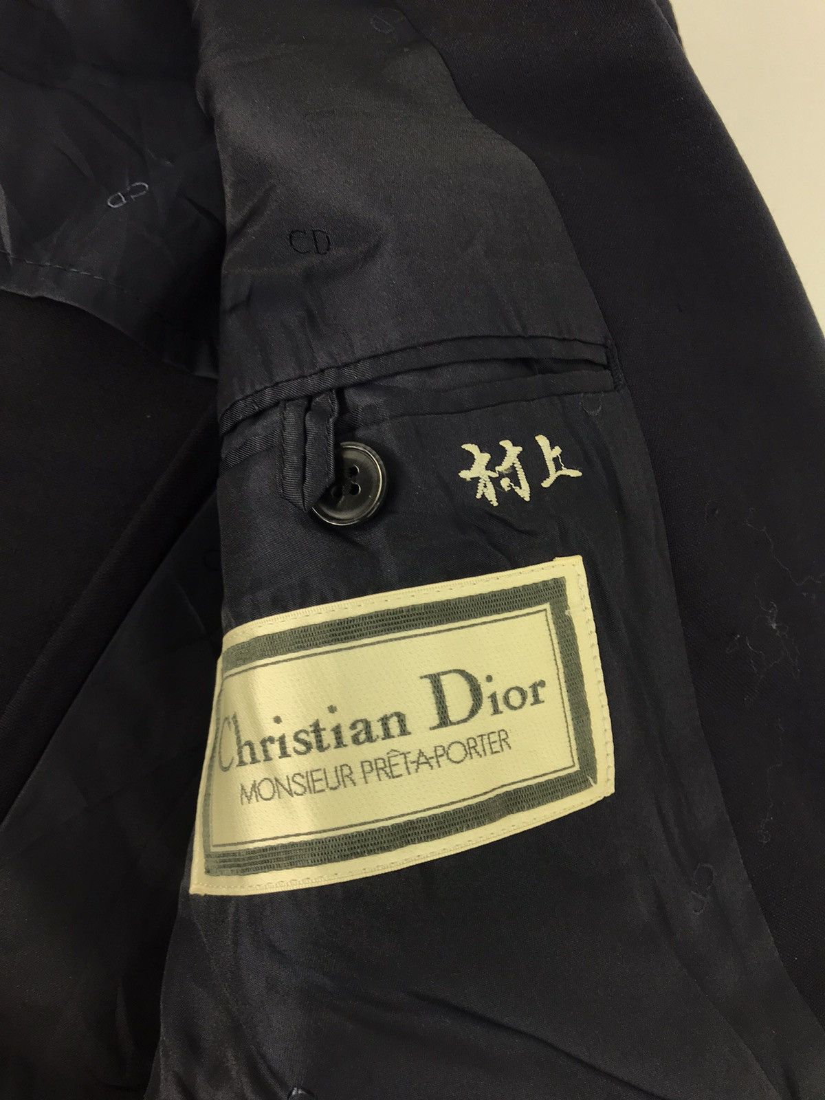 Christian Dior Monsieur Christian Dior Monsieur Prēt-A-Porter Blazer Coat Jacket Size 34R - 6 Thumbnail