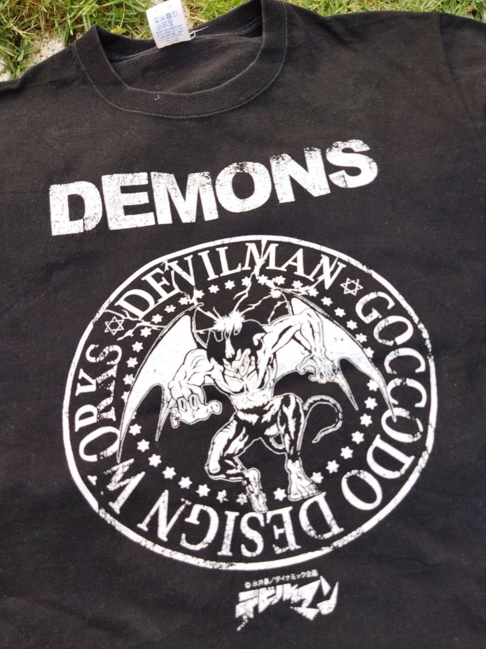Vintage Vintage Devilman X Goccodo Tshirt Size US L / EU 52-54 / 3 - 4 Thumbnail