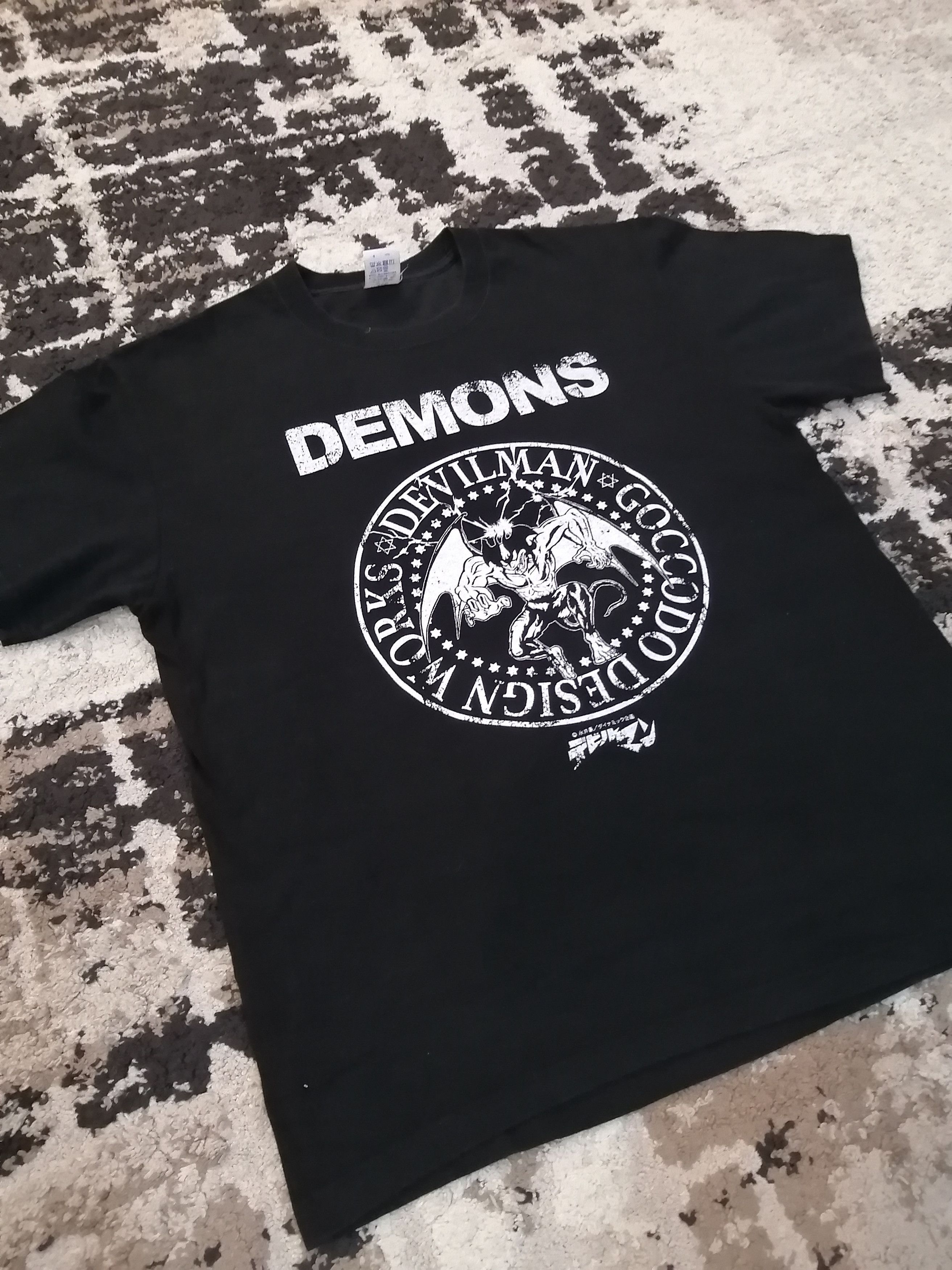 Vintage Vintage Devilman X Goccodo Tshirt Size US L / EU 52-54 / 3 - 11 Thumbnail