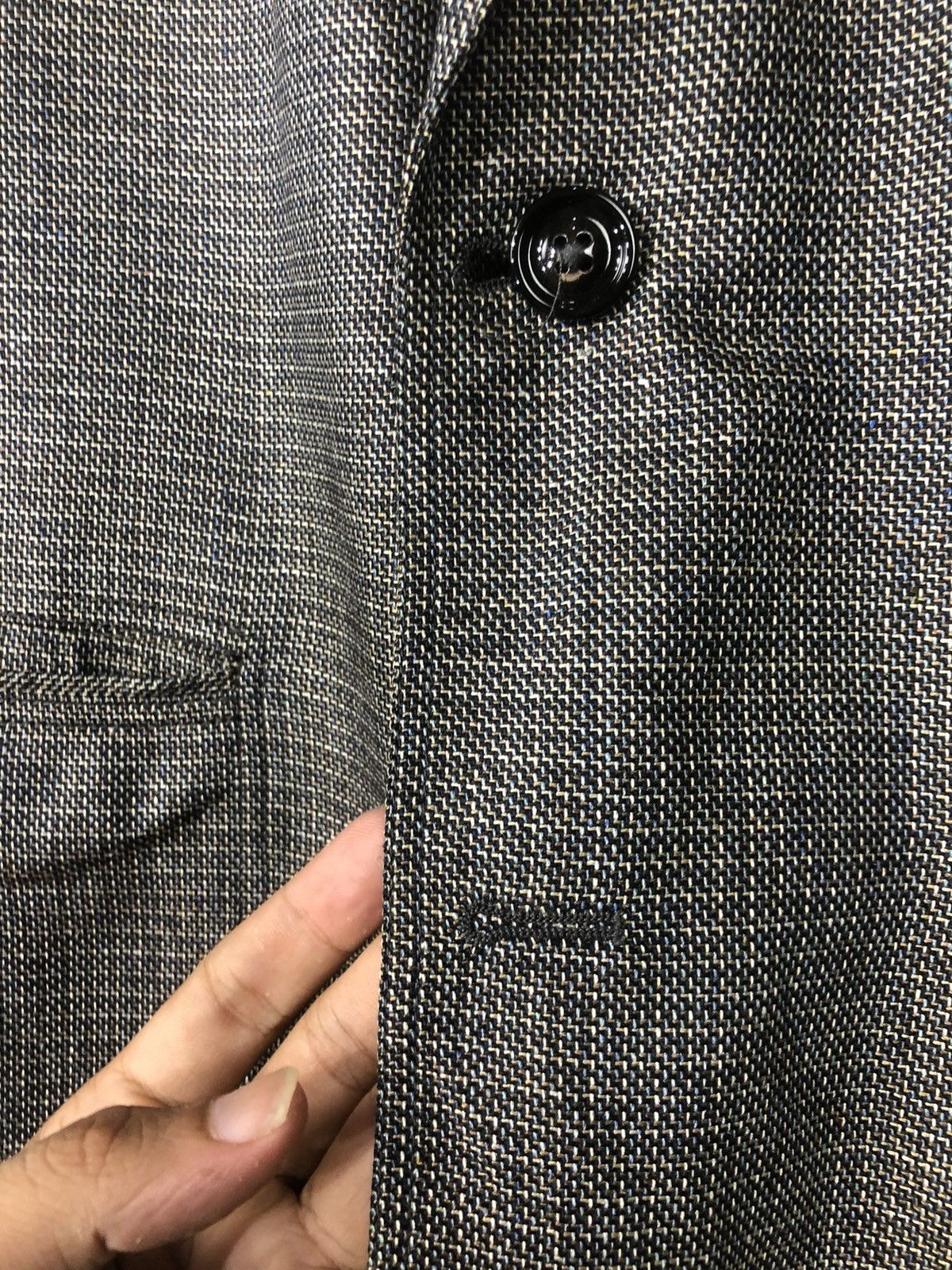 Maison Margiela × Vintage ARCHIVAL🔥Vintage MAISON MARTIN MARGIELA MEN’S Glen Plaid Size 48S - 4 Thumbnail