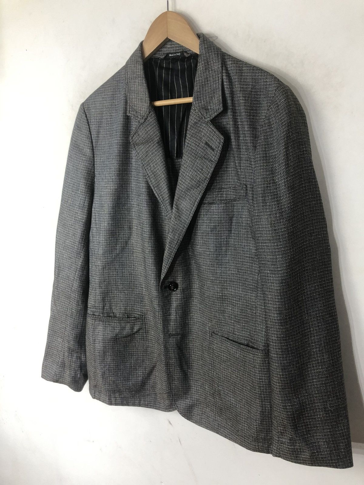Maison Margiela × Vintage ARCHIVAL🔥Vintage MAISON MARTIN MARGIELA MEN’S Glen Plaid Size 48S - 2 Thumbnail