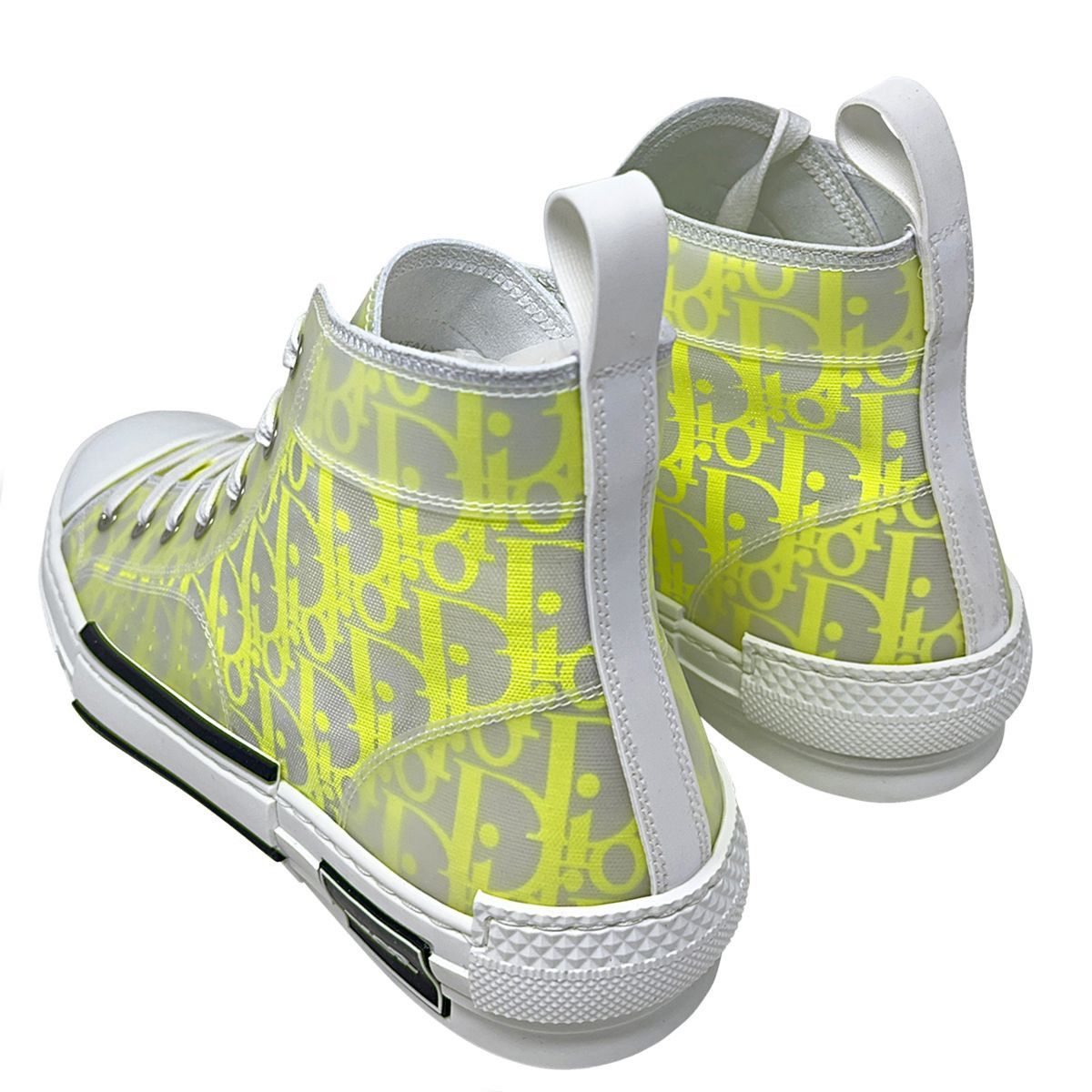 Dior B23 Leopard Sneakers in Yellow Size US 13 / EU 46 - 2 Thumbnail