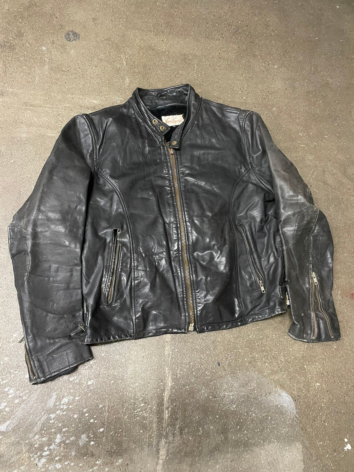 Vintage Vintage 1980s Verducci Leather Jacket | Grailed