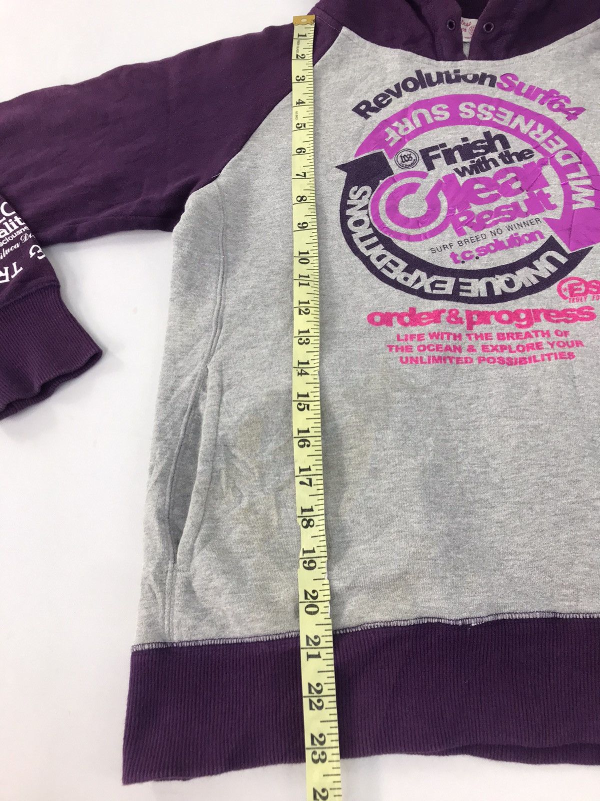 Japanese Brand The Endless Summer Revolution Surf64 Hoodies Winter Wear Size S / US 4 / IT 40 - 10 Thumbnail