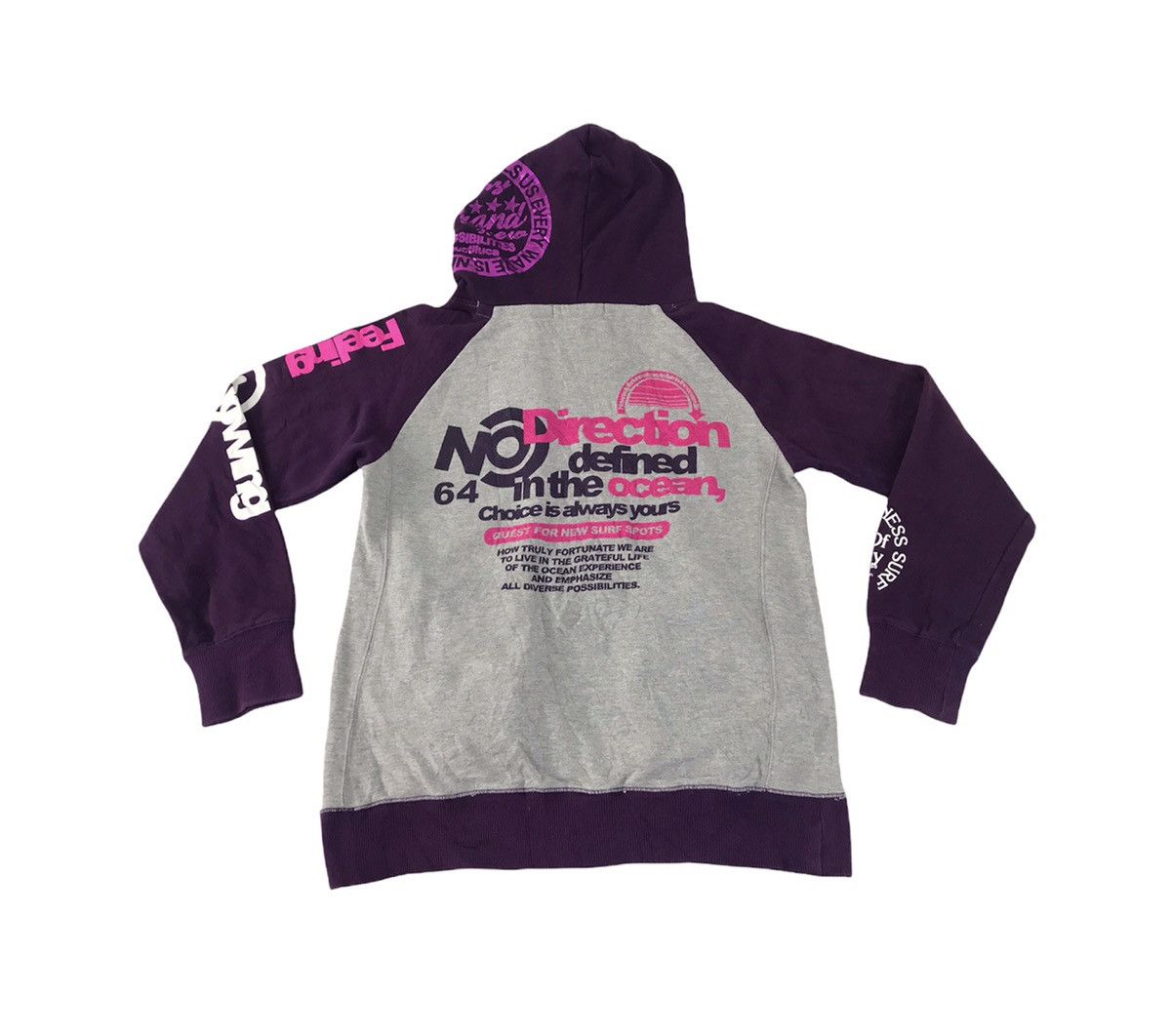 Japanese Brand The Endless Summer Revolution Surf64 Hoodies Winter Wear Size S / US 4 / IT 40 - 1 Thumbnail
