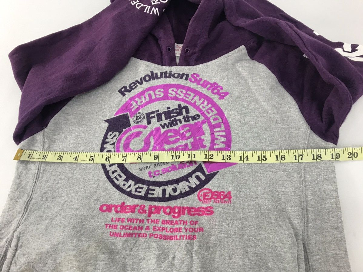 Japanese Brand The Endless Summer Revolution Surf64 Hoodies Winter Wear Size S / US 4 / IT 40 - 9 Thumbnail