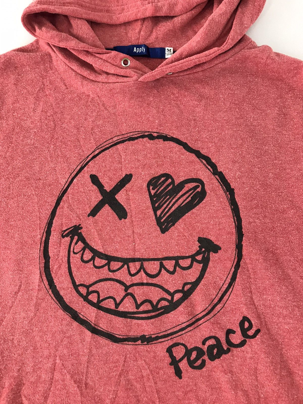 Human With Attitude Apply Big Smile Peace Logo Human Forum Japanese Brand K496j Size US S / EU 44-46 / 1 - 2 Thumbnail