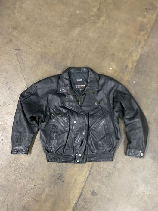 Vintage Vintage 1990s Leather Motorcycle Riding Jacket | Grailed