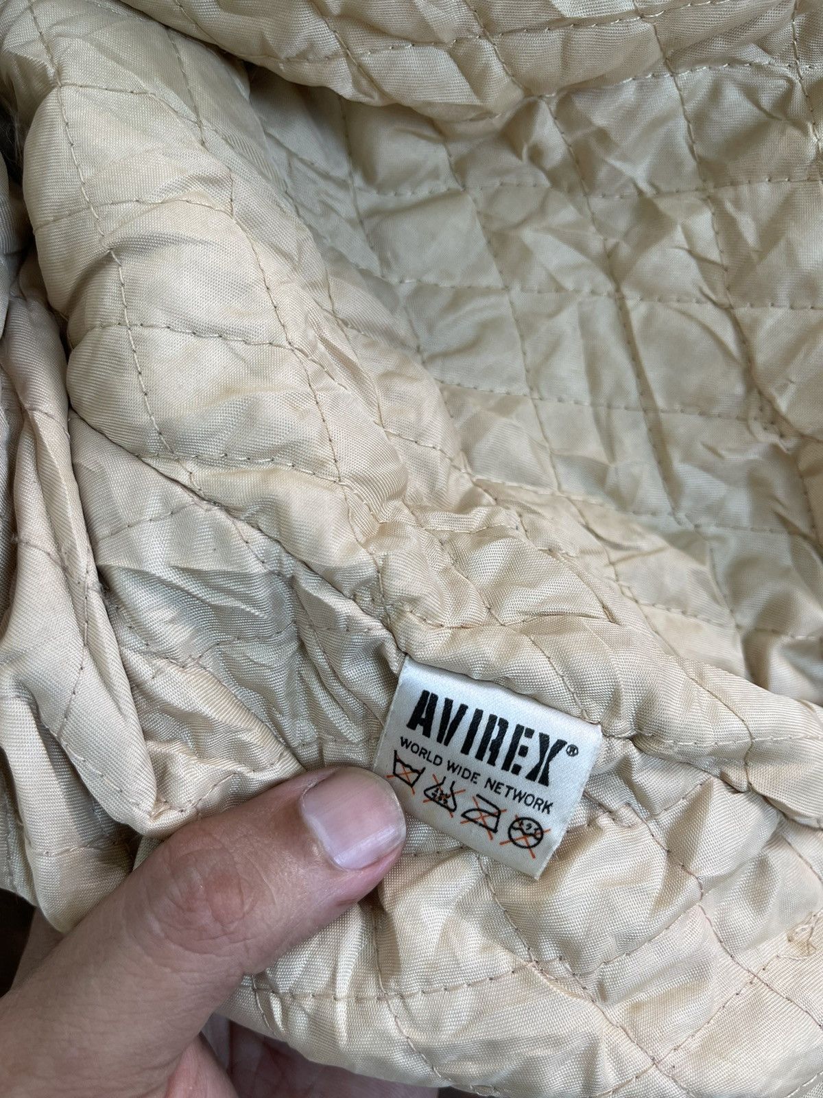 Avirex 🔥MUST GONE🔥Vintage AVIREX NEW YORK USA HORSEHIDE Leather J Size US M / EU 48-50 / 2 - 9 Thumbnail
