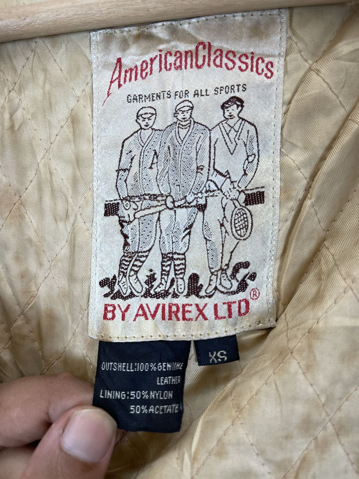 Avirex 🔥MUST GONE🔥Vintage AVIREX NEW YORK USA HORSEHIDE Leather J Size US M / EU 48-50 / 2 - 8 Thumbnail