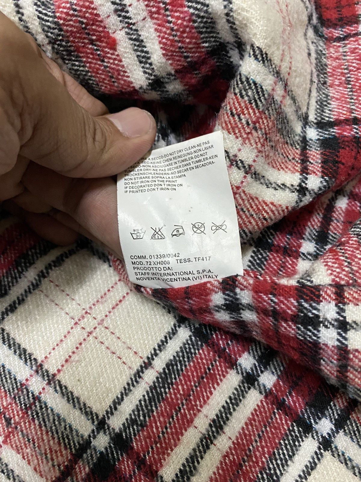 Dsquared2 Dsquared2 Quilted Jacket Tartan Double Pocket Design Size US S / EU 44-46 / 1 - 9 Thumbnail