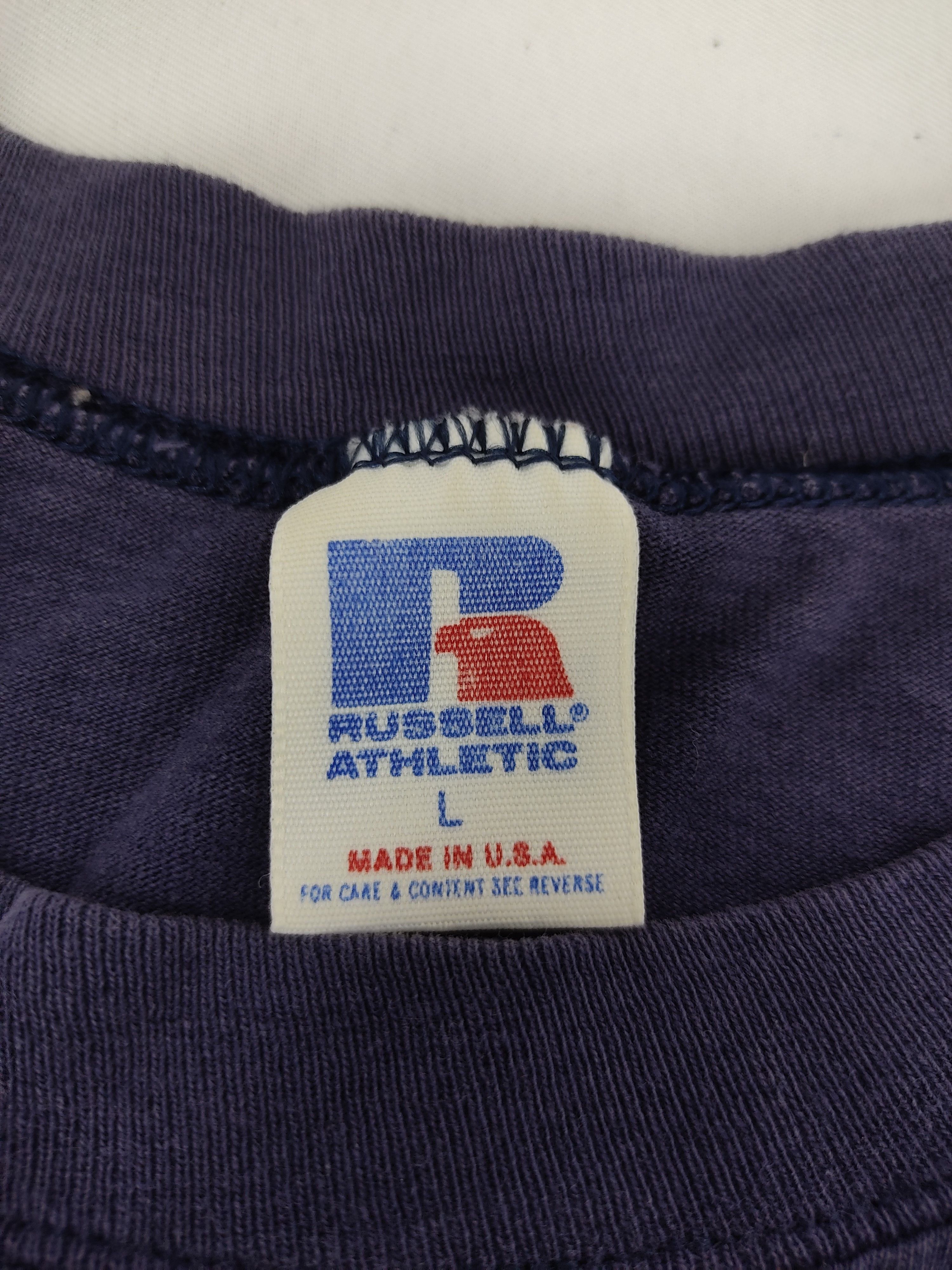 Russell Athletic 90s Rusell Athletic USA Printed Tee Art Designer Size US L / EU 52-54 / 3 - 4 Thumbnail