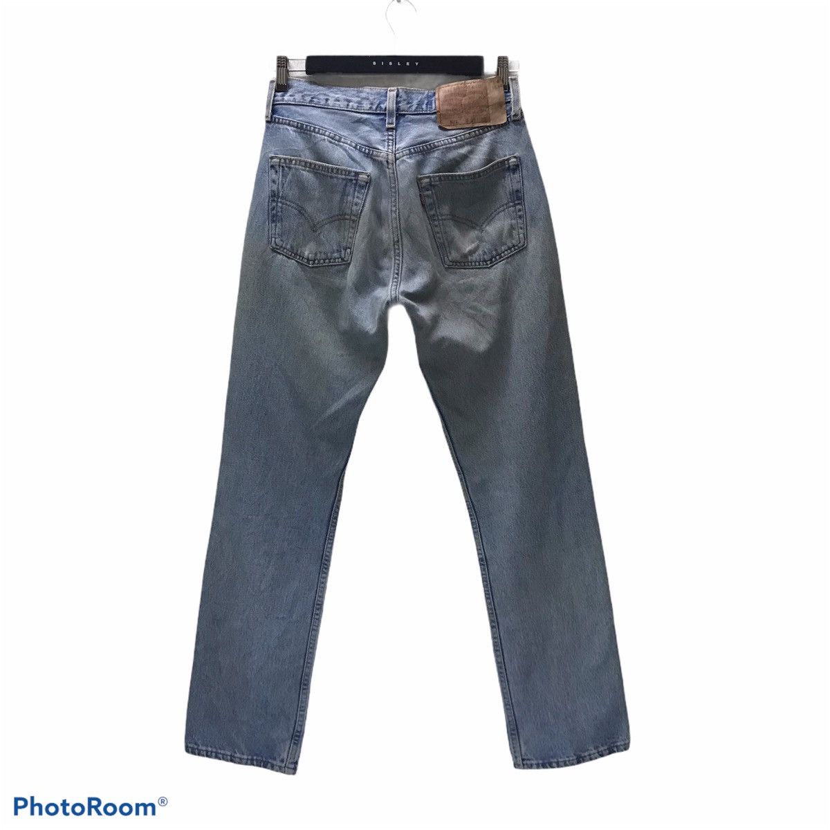 Levi's Vintage 90s Levis 501 Dirty Faded Made in USA Size US 28 / EU 44 - 2 Thumbnail