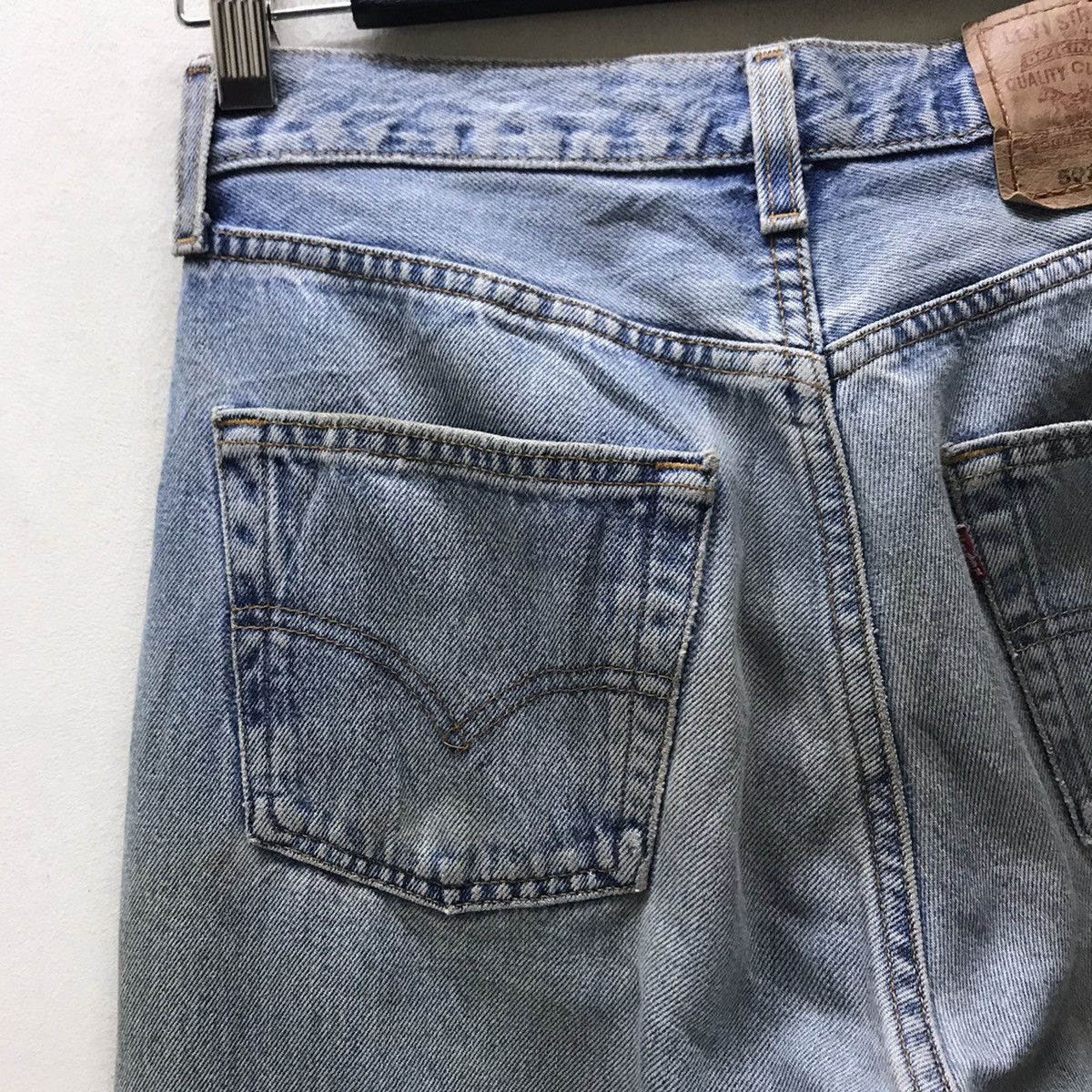 Levi's Vintage 90s Levis 501 Dirty Faded Made in USA Size US 28 / EU 44 - 12 Thumbnail